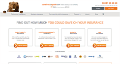Desktop Screenshot of constructaquote.com